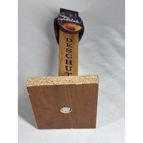 Deschutes Brewery Oregon 11” Wooden Beer Tap Handle Man Cave Bar - Picture 5 of 6